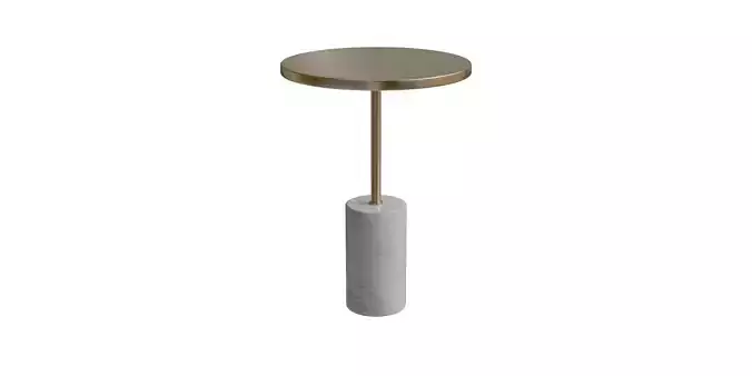 Narro Brass Side Table