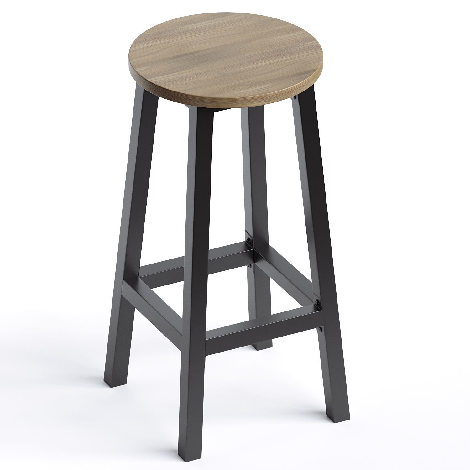Stephengould Counter Stool 3D model_1