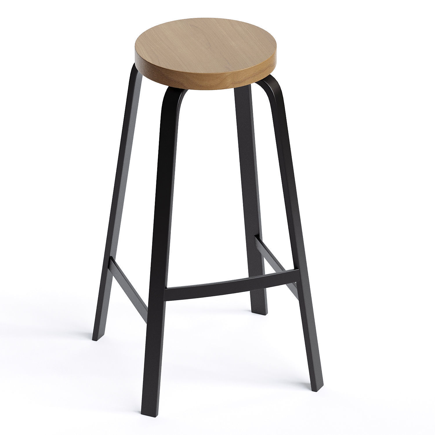 Marialuisa Counter Stool 3D model_1
