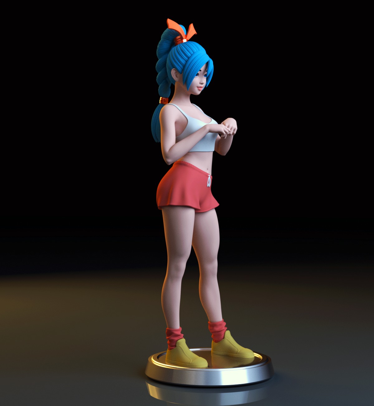 Dragon Quest Mia FanArt 3D print model_1