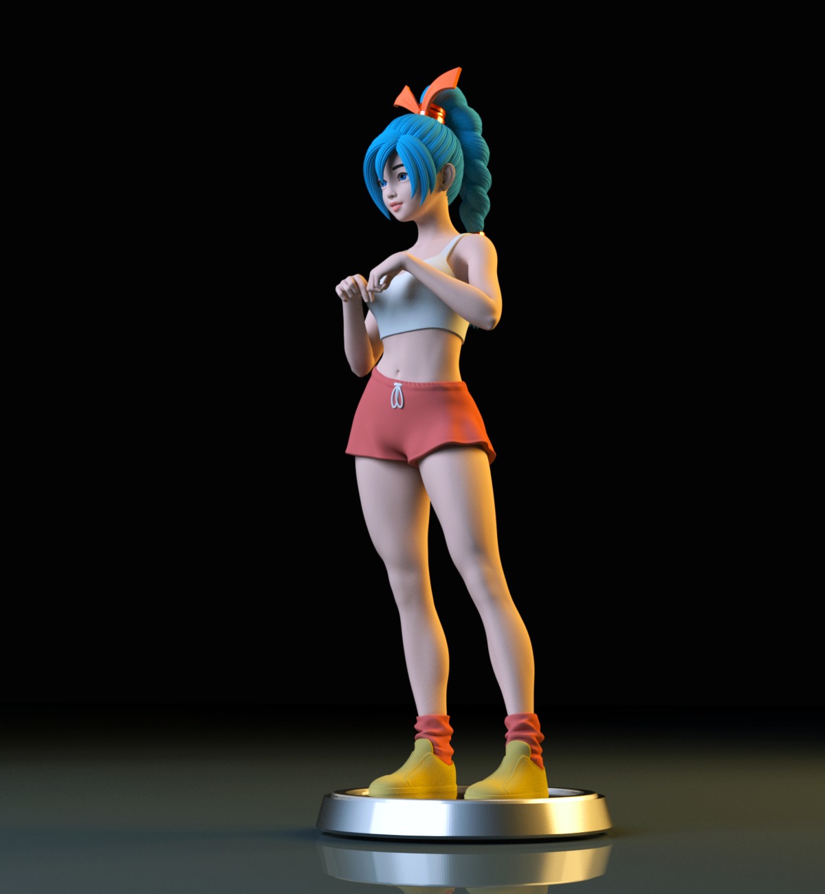 Dragon Quest Mia FanArt 3D print model_4