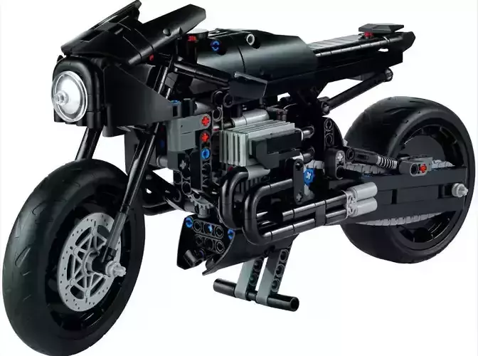 PixelBricks3D - LEGO The Batman Batcycle 