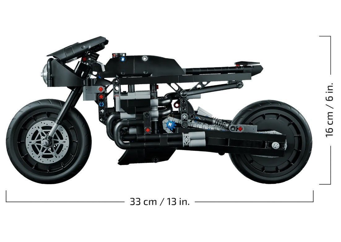 PixelBricks3D - LEGO The Batman Batcycle  3D print model_5