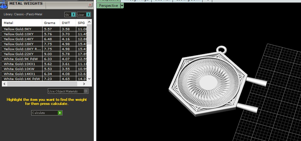 Sun pendant Model 6660 3D print model_7