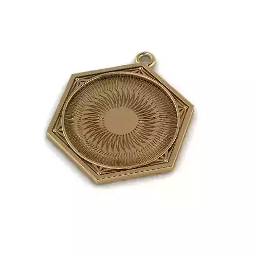 Sun pendant Model 6660