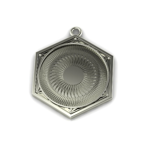Sun pendant Model 6660 3D print model_1
