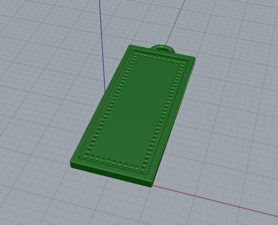 Pendant Model 6659 3D print model_2