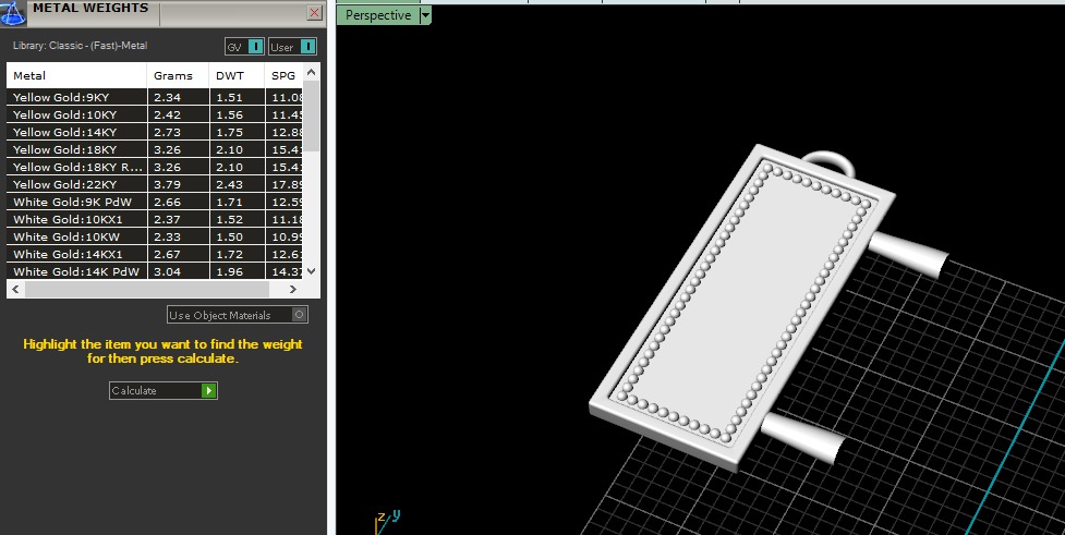 Pendant Model 6659 3D print model_7
