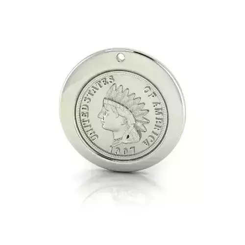Pendant coin Model 6657
