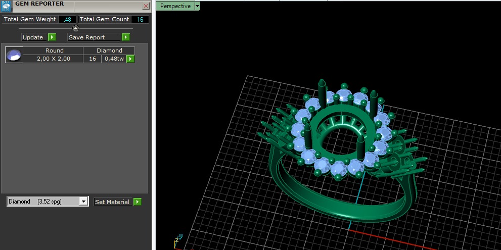 Ring Model 6649 3D print model_9