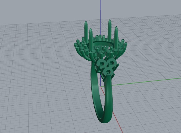 Ring Model 6649 3D print model_3