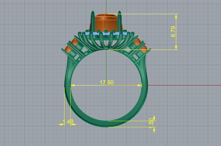 Ring Model 6649 3D print model_5
