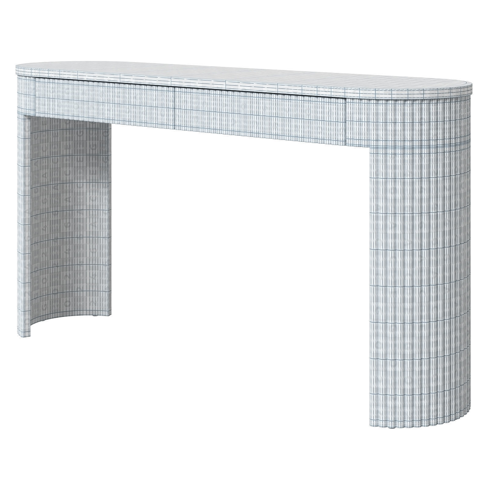 Globewest console Benjamin Ripple Grand 3D model_12