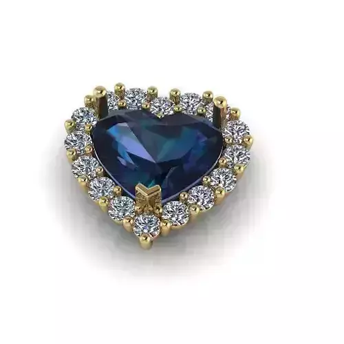 Heart pendant Model 6627