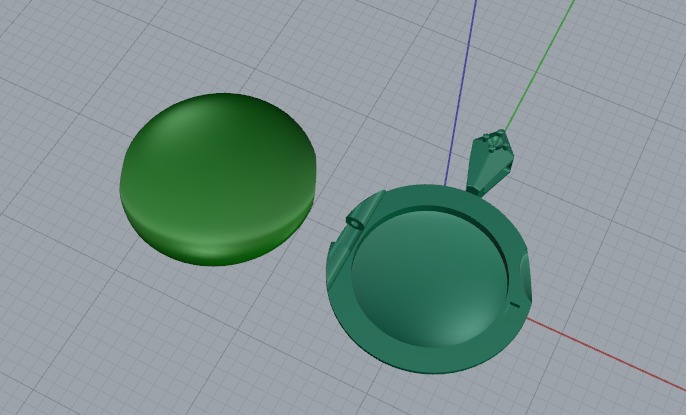 Pendant Model 6625 3D print model_2