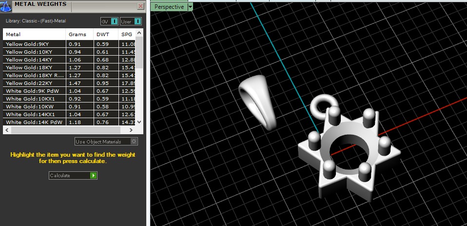 Star Pendant Model 6622 3D print model_6