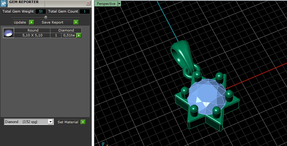 Star Pendant Model 6622 3D print model_7