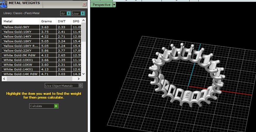 Ring emerald Model 6620 3D print model_6
