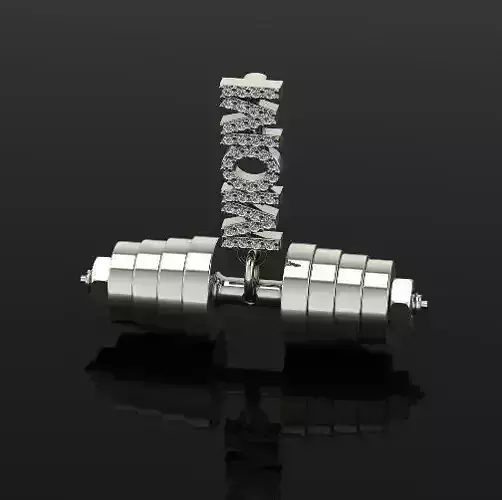 Dumbbell pendant Model 6617