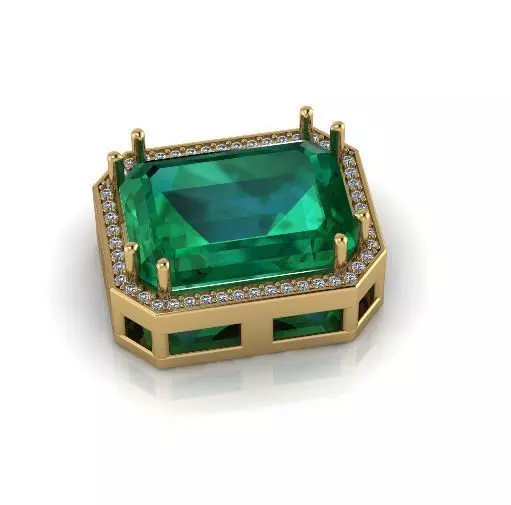 Detail emerald Model 6614 3D print model