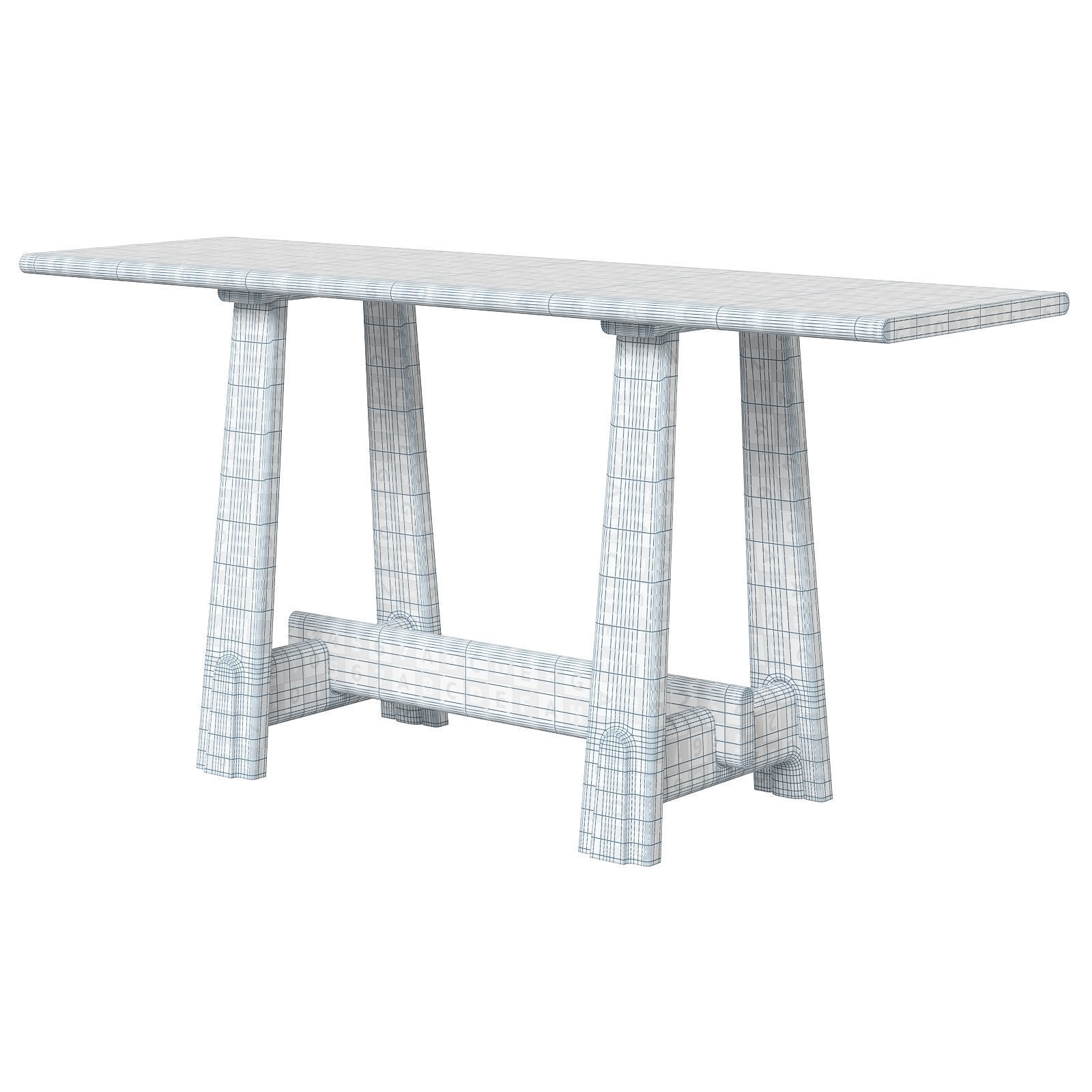 District Eight Odette console 3D model_6