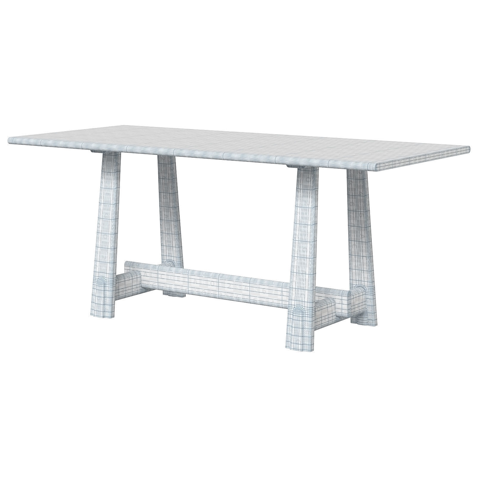 District Eight Dining Table Odette 3D model_5