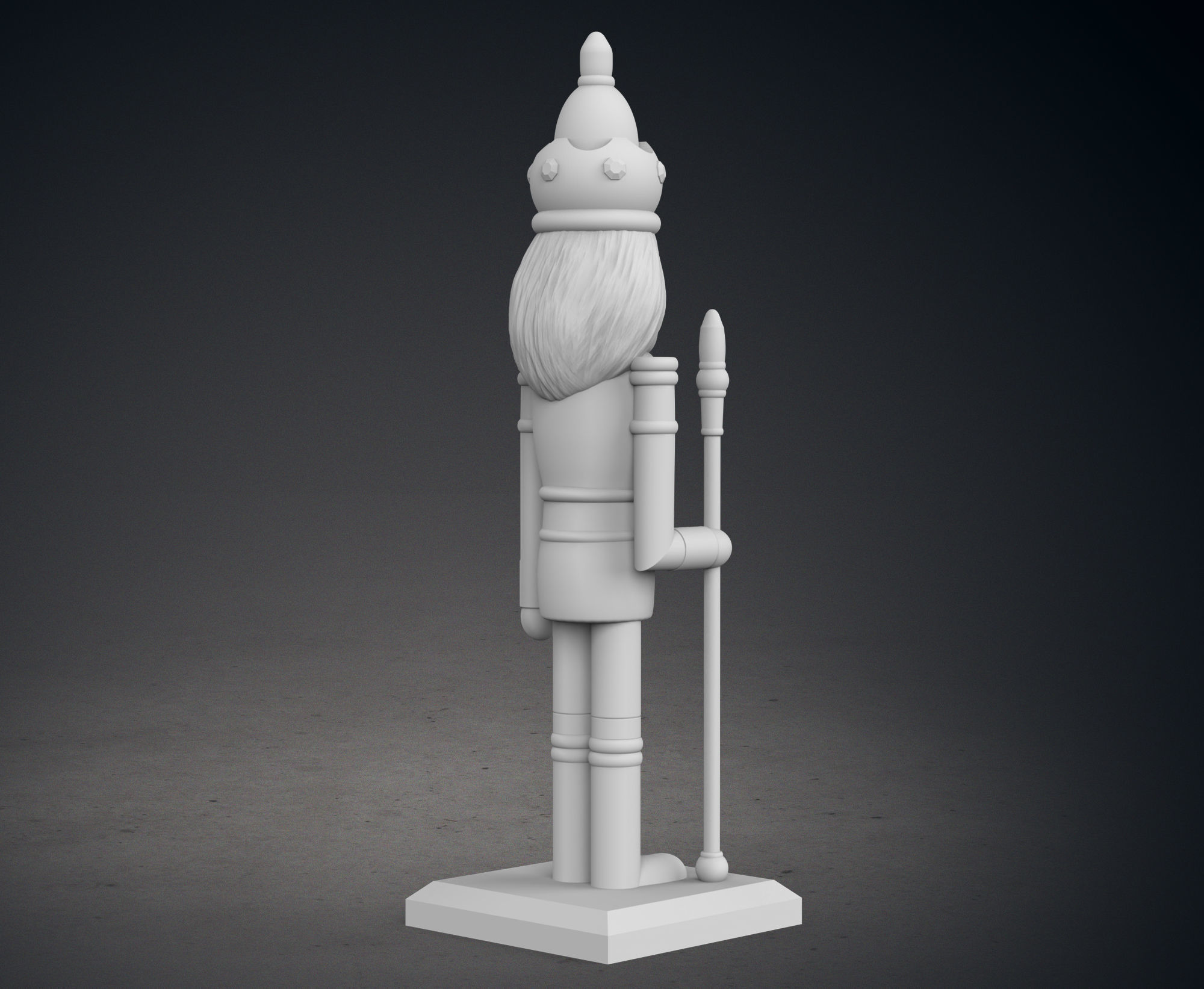 Christmas Nutcracker Figure 3D print model_7
