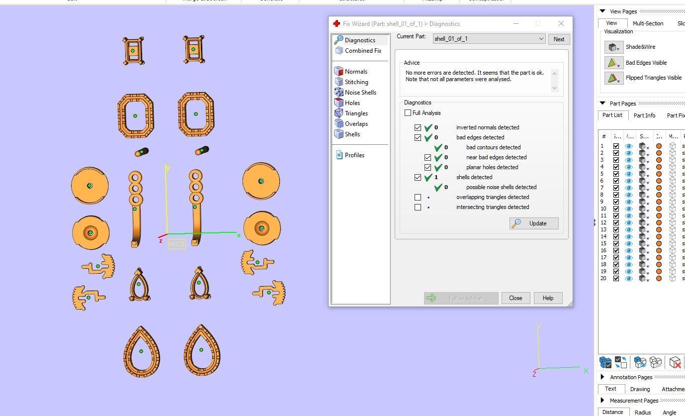 Messika Earrings 3D print model_4