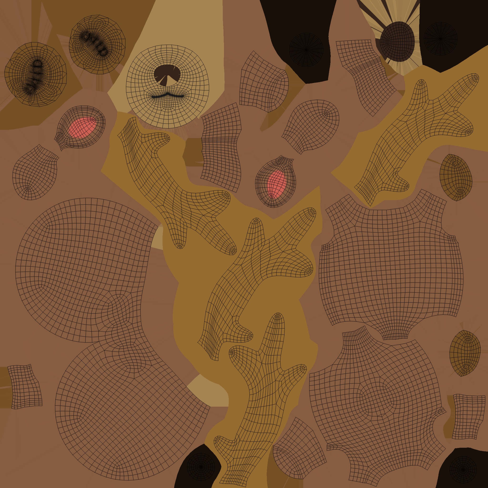 High-Quality 3D Cartoon Deer Low-poly 3D model_8