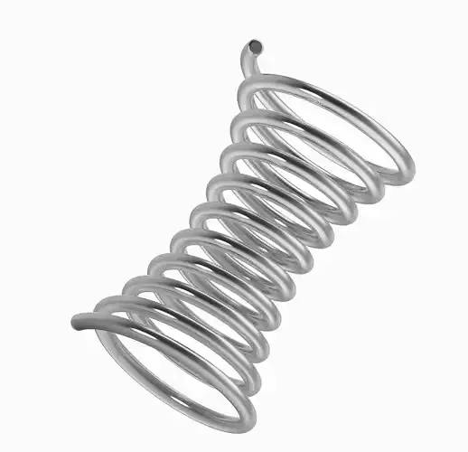 Steel Concave Spring 3D print model