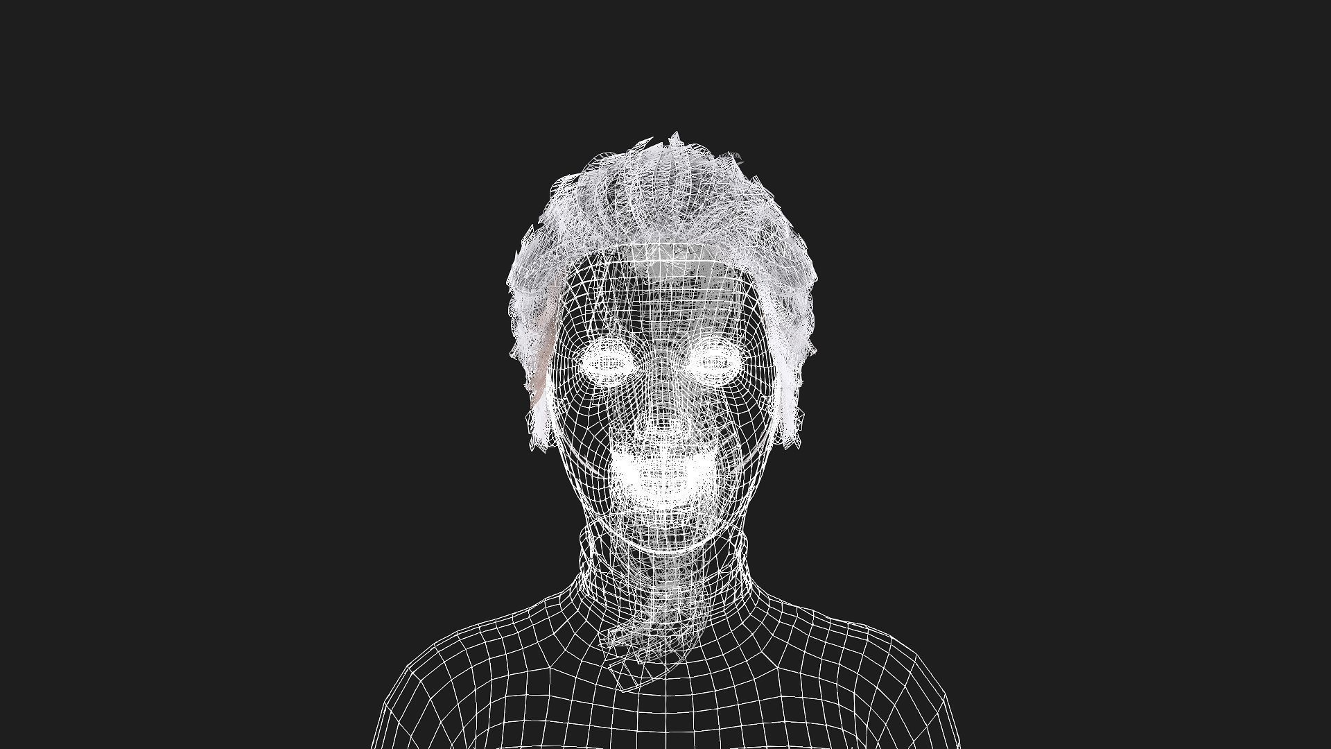 Model of a Realistic Woman for Games Animation and Renderings 3D model_12