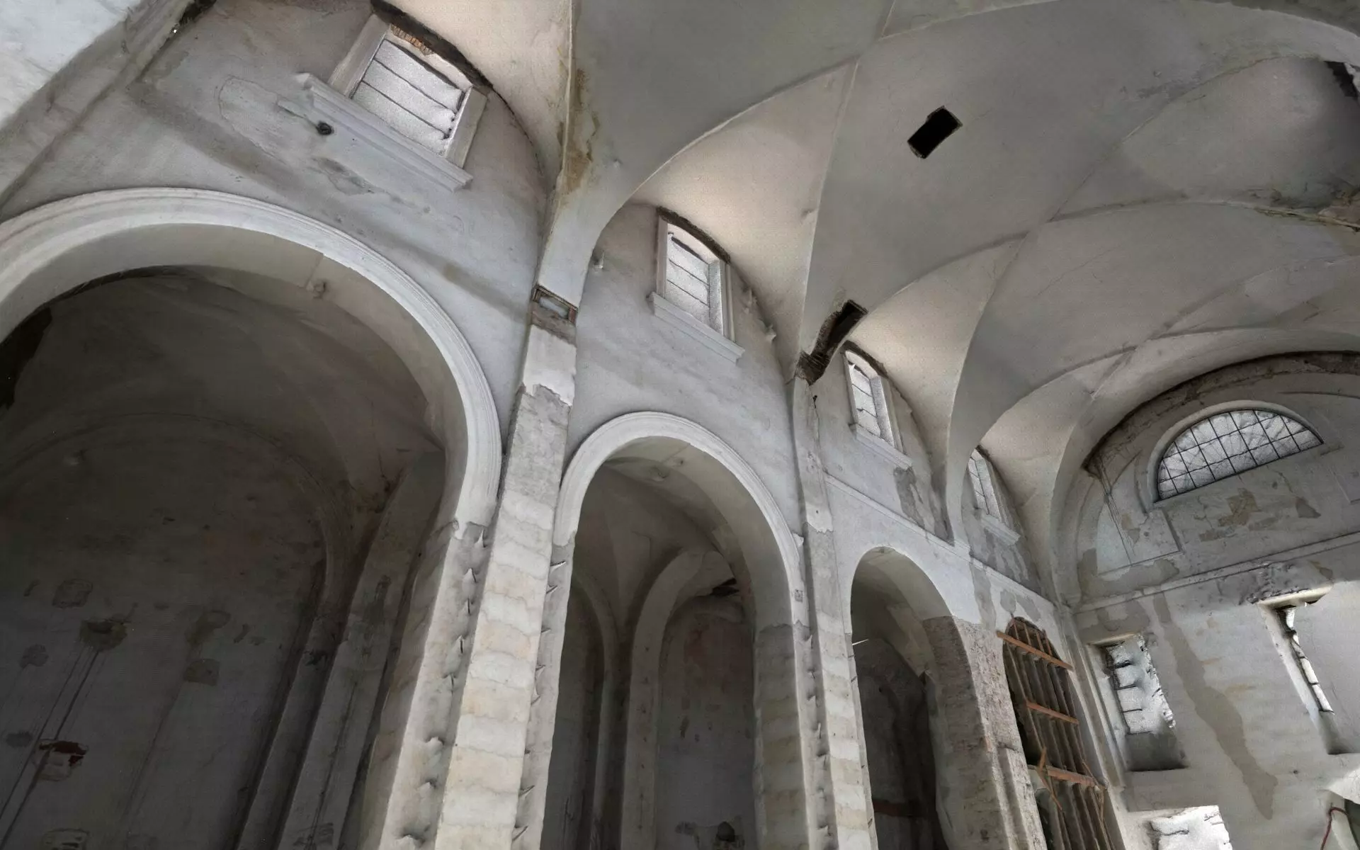 Old Church interior 3D model