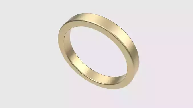 Polished Modern Band Ring JDBCo