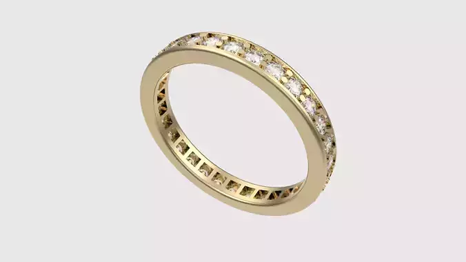 Eternal Sparkle Channel Set Ring JDBCo