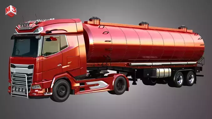 XG Truck with Tanker Trailer