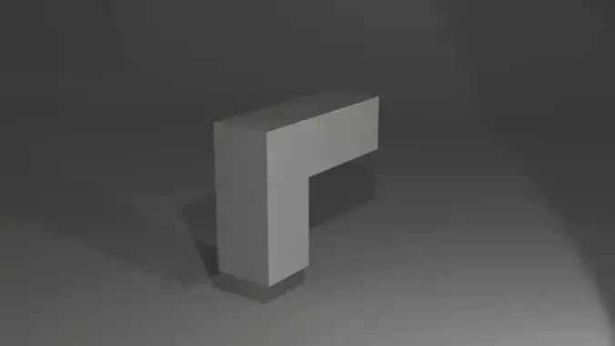 Very Low-Poly Pistol