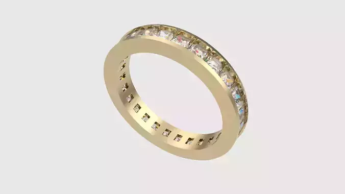 Sparkling Eternity Band Ring JDBCo