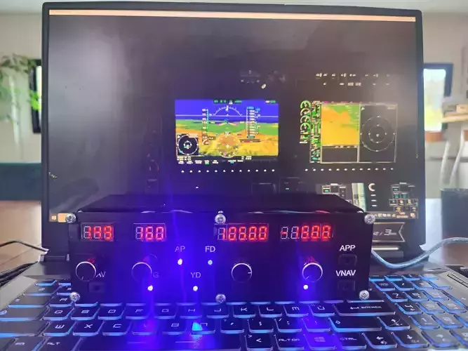 Flight Simulator Autopilot - DIY - MSFS 3D print model