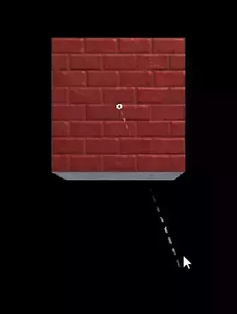 Unity package for an Augmented Reality exploding brick 