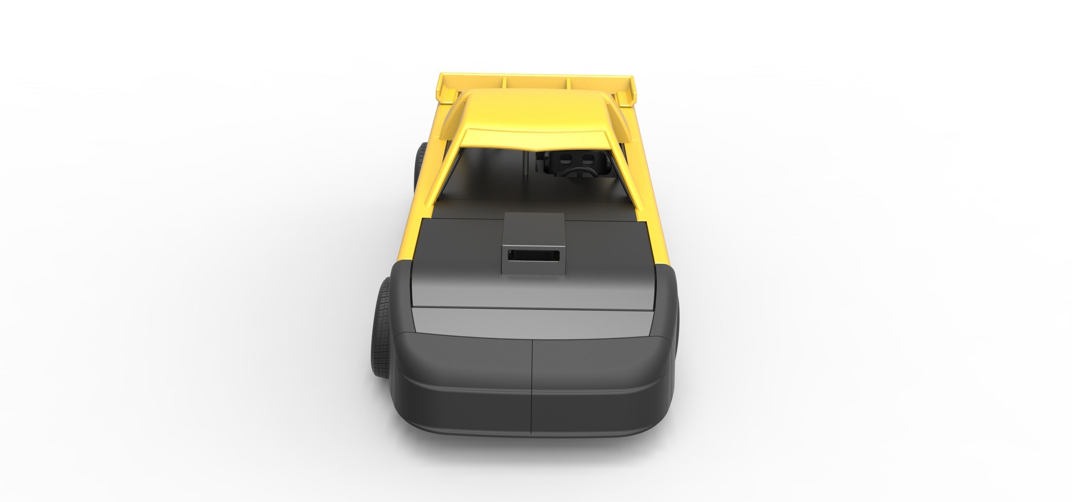 New Zealand Super Saloon race car Scale 1 to 25 3D print model_8