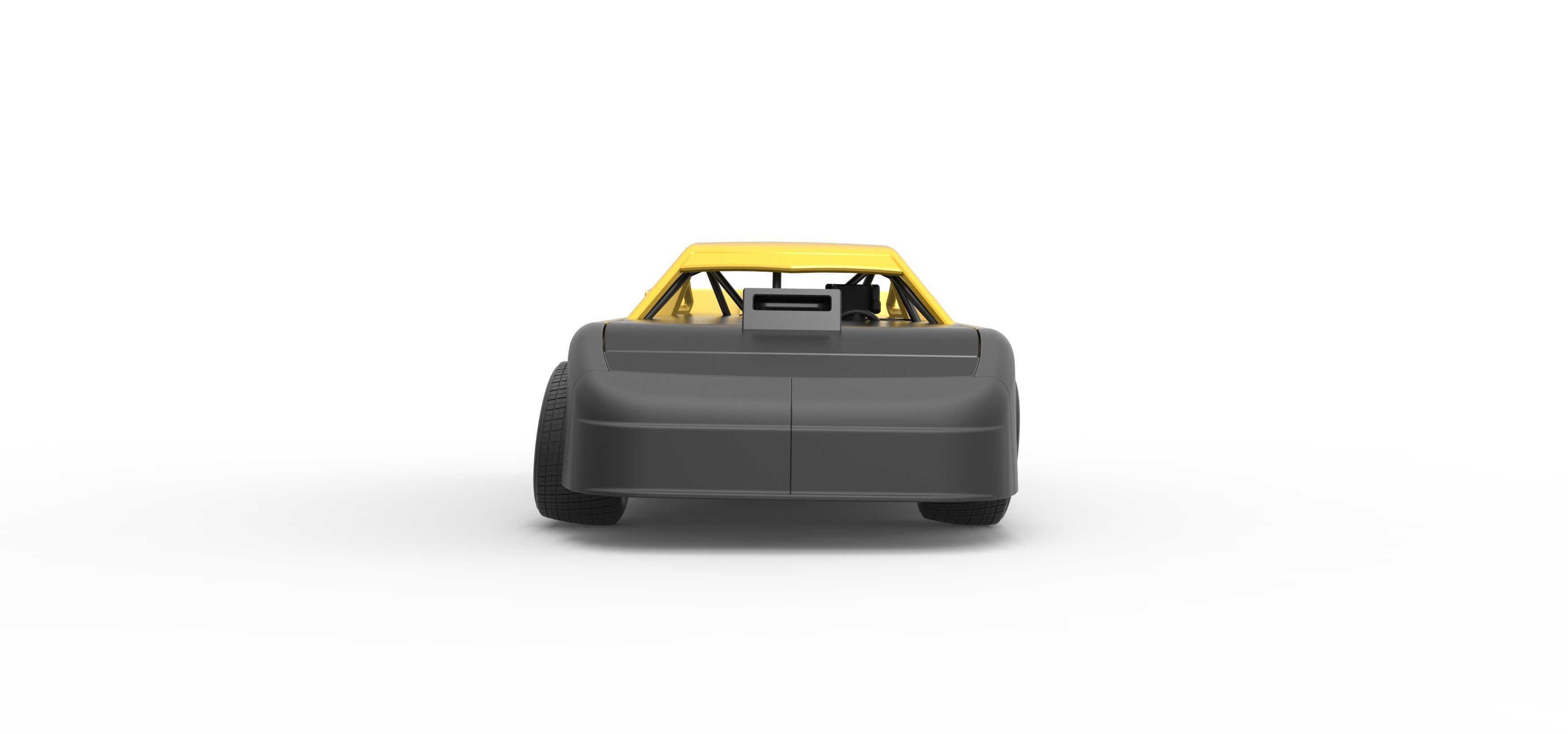 New Zealand Super Saloon race car Scale 1 to 25 3D print model_7