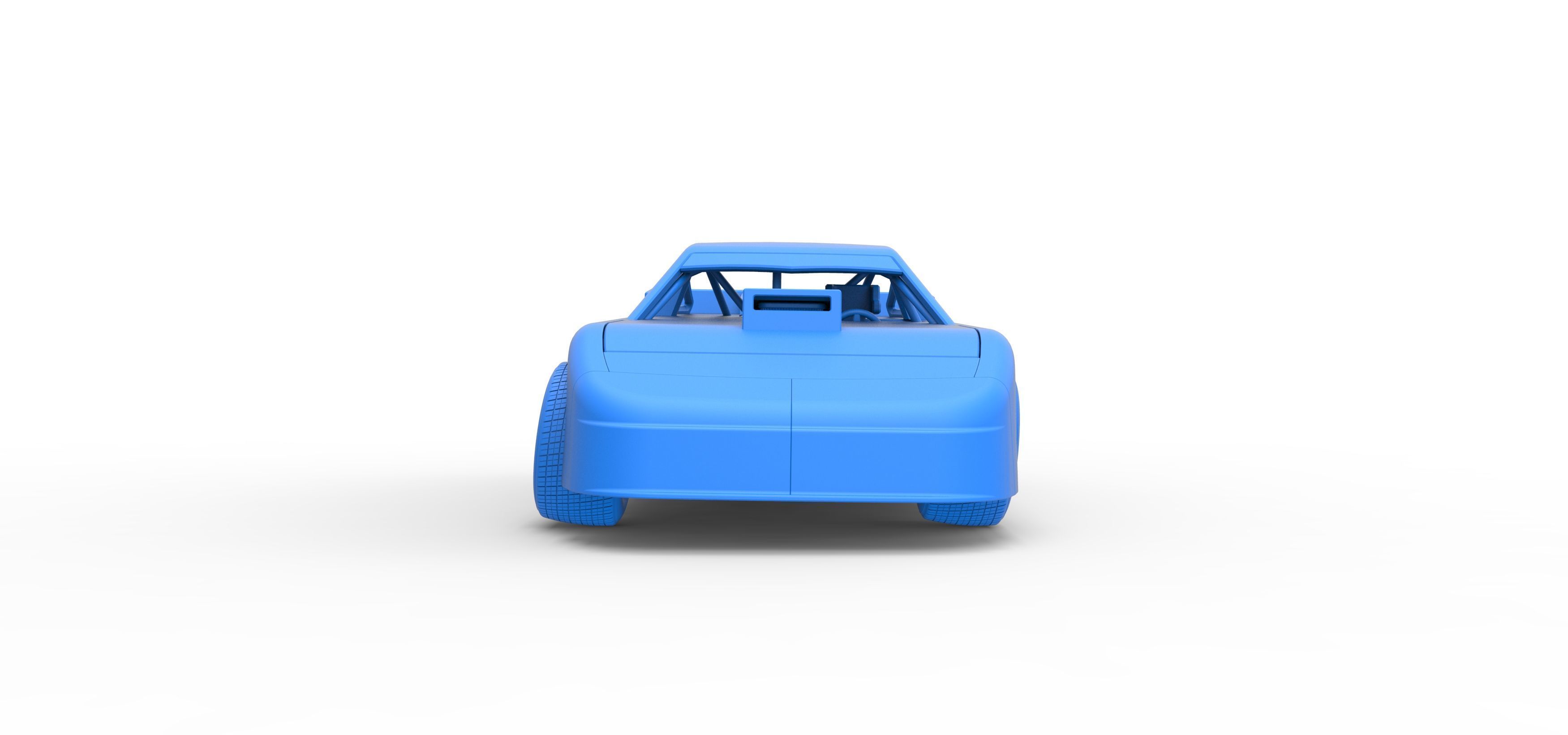 New Zealand Super Saloon race car Scale 1 to 25 3D print model_34