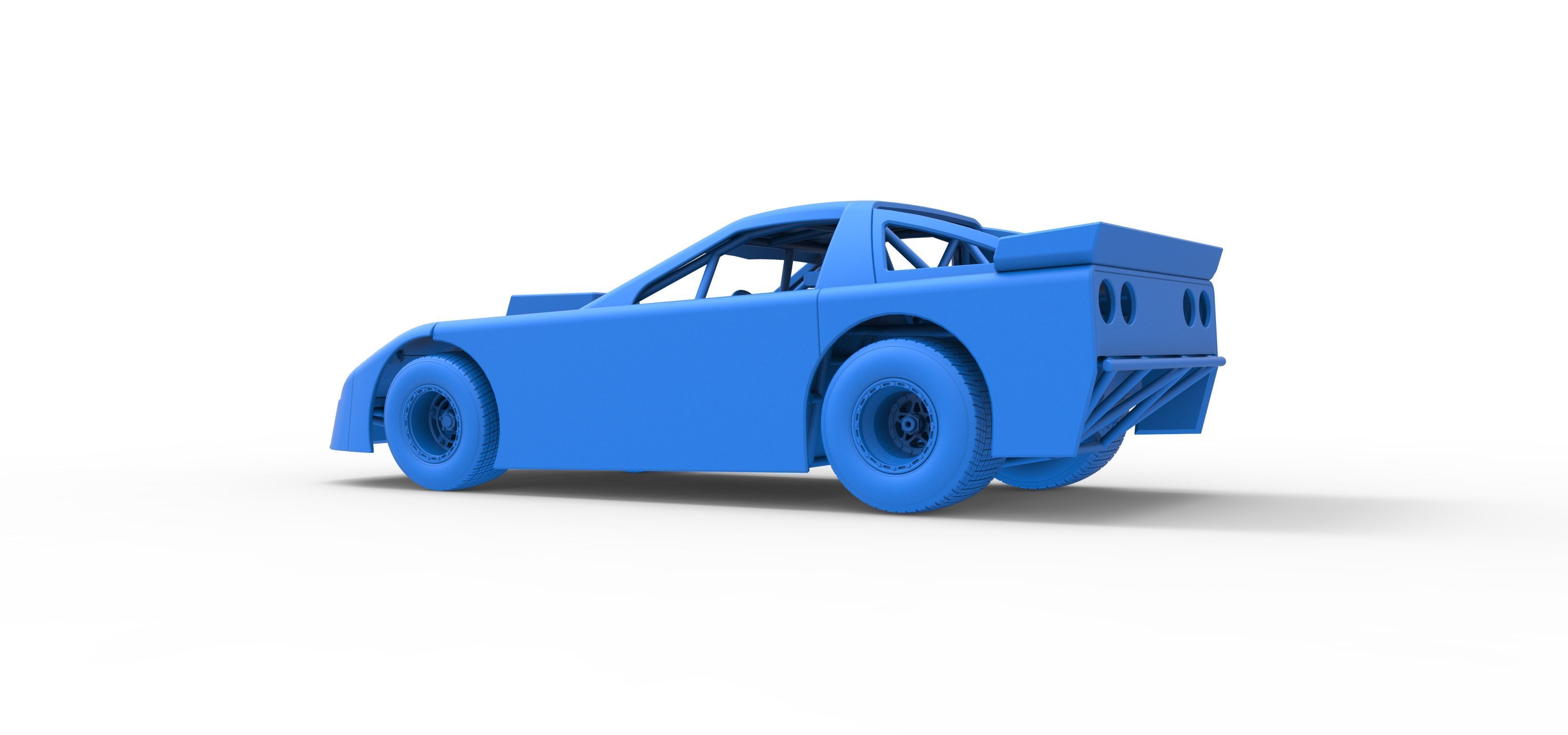 New Zealand Super Saloon race car Scale 1 to 25 3D print model_40