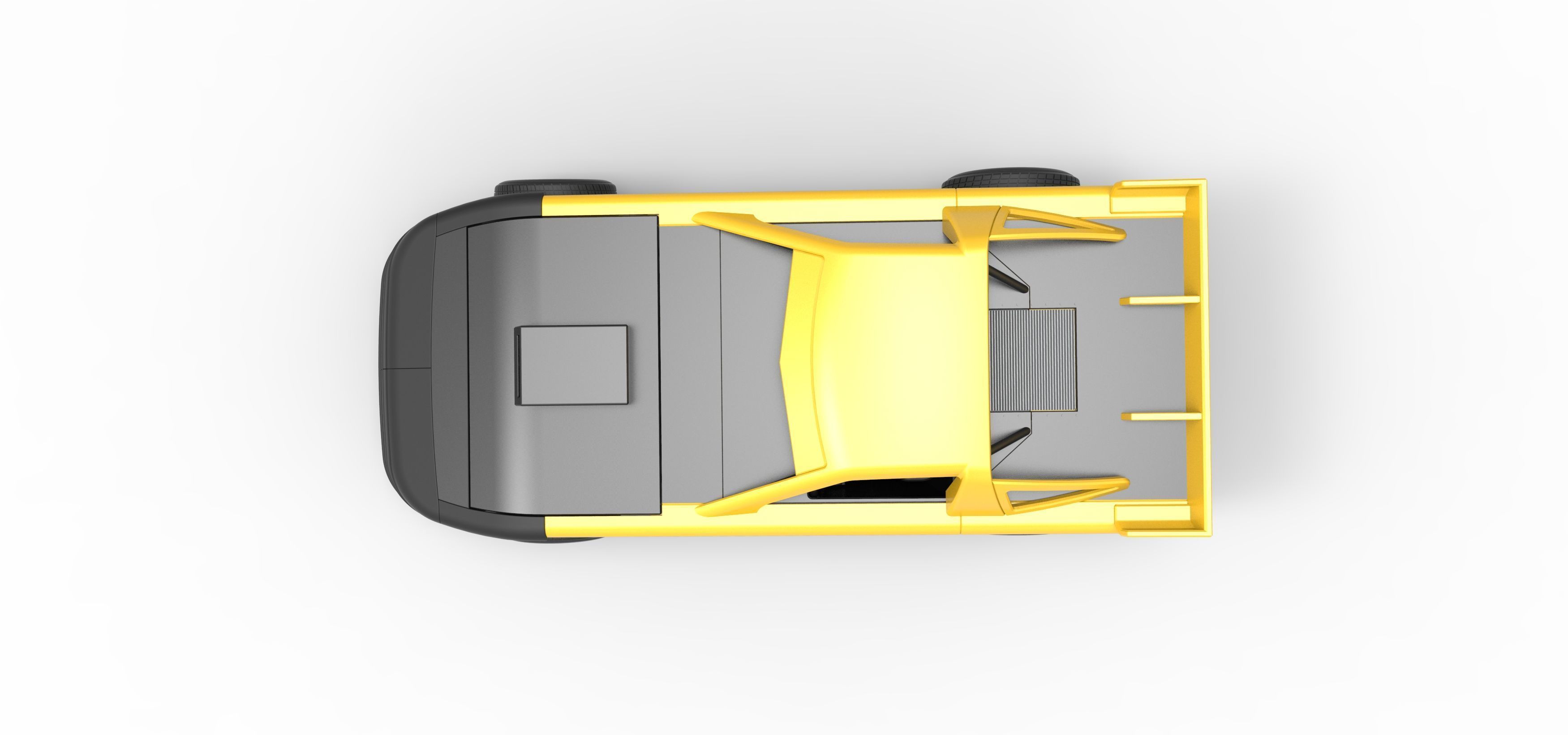 New Zealand Super Saloon race car Scale 1 to 25 3D print model_11