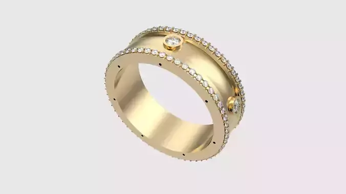 Dual-Band Enamel Artistry Ring JDBCo