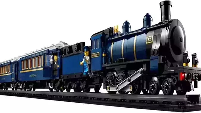 TwindBricks3D - 21344 The Orient Express Train 3D print model