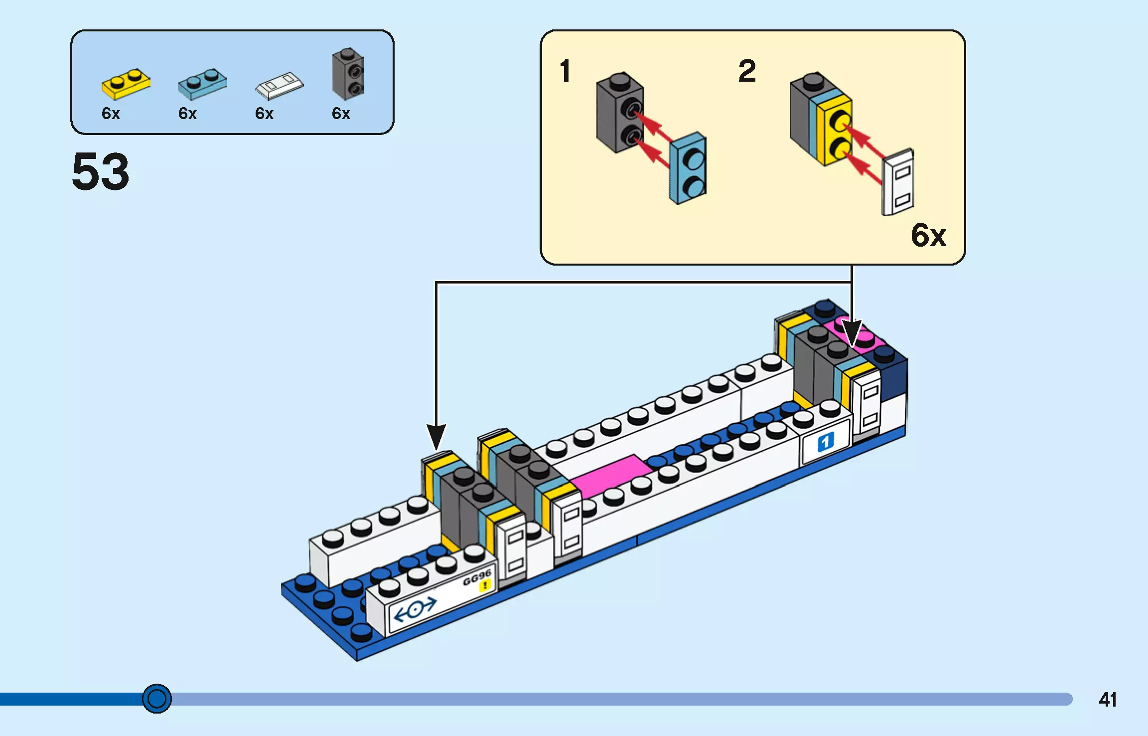 TwindBricks3D - 40518 High-Speed Train 3D print model_40
