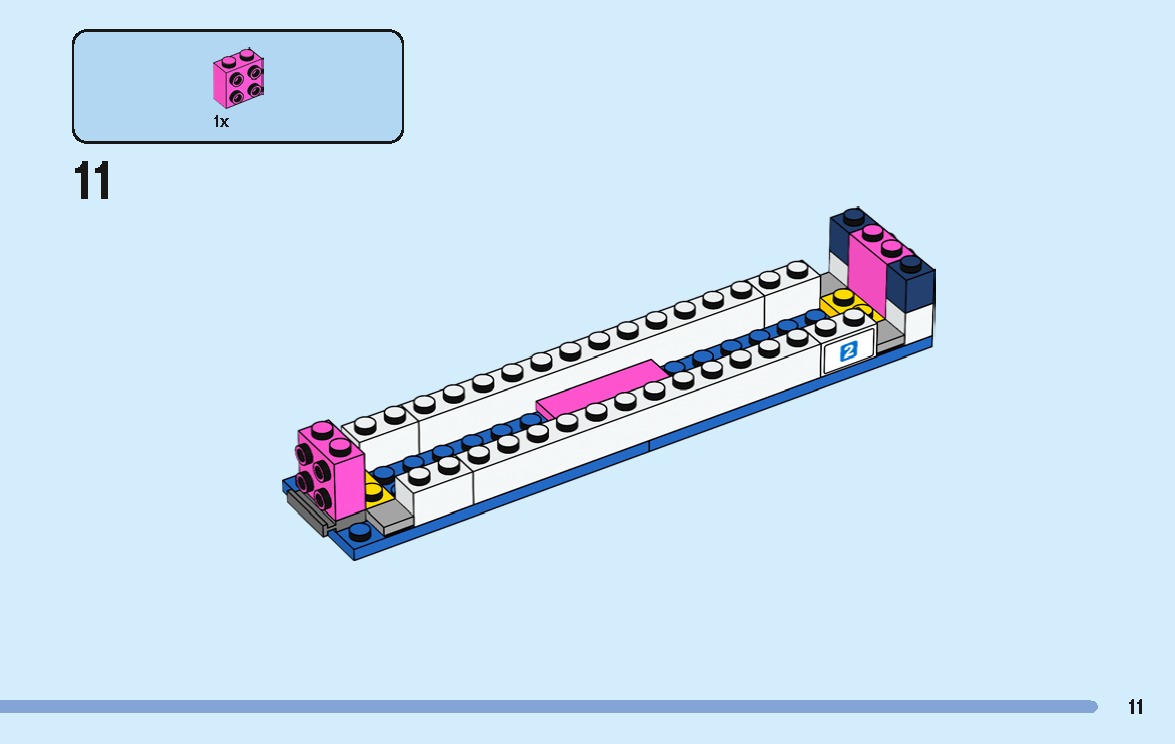 TwindBricks3D - 40518 High-Speed Train 3D print model_10