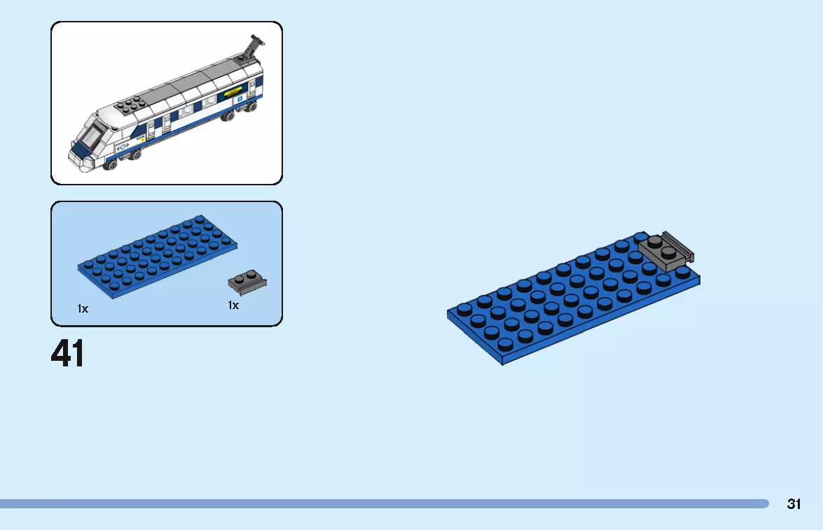 TwindBricks3D - 40518 High-Speed Train 3D print model_30