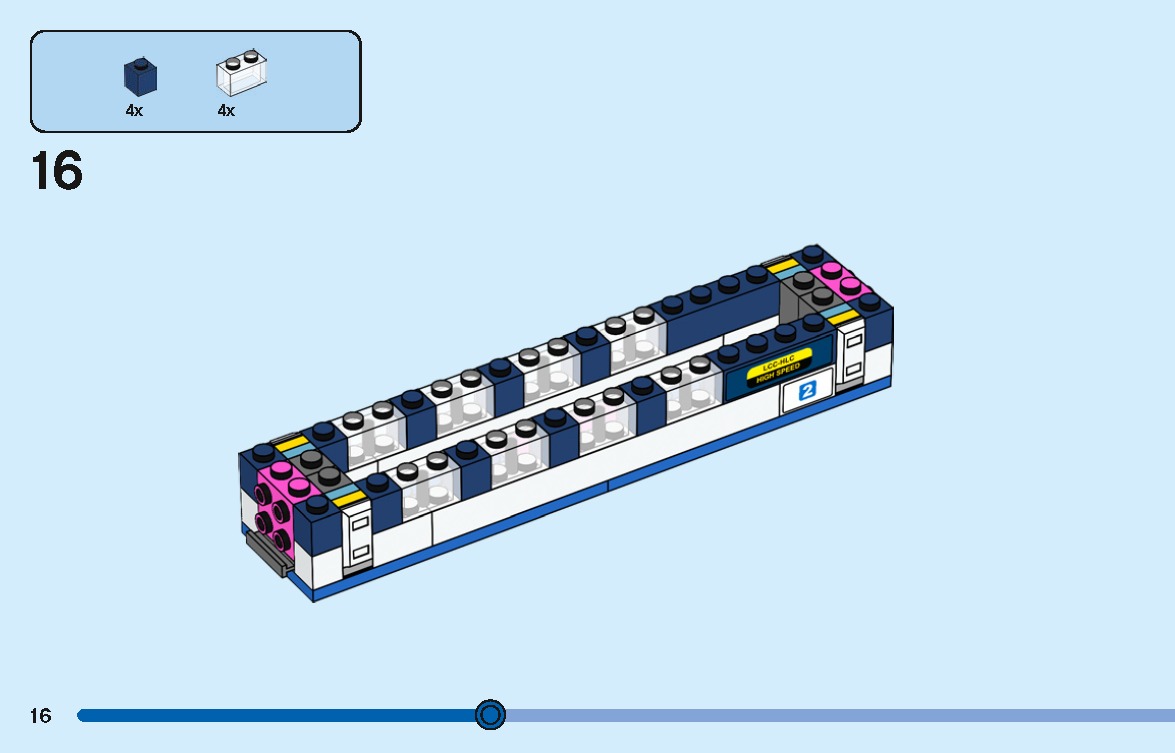 TwindBricks3D - 40518 High-Speed Train 3D print model_15